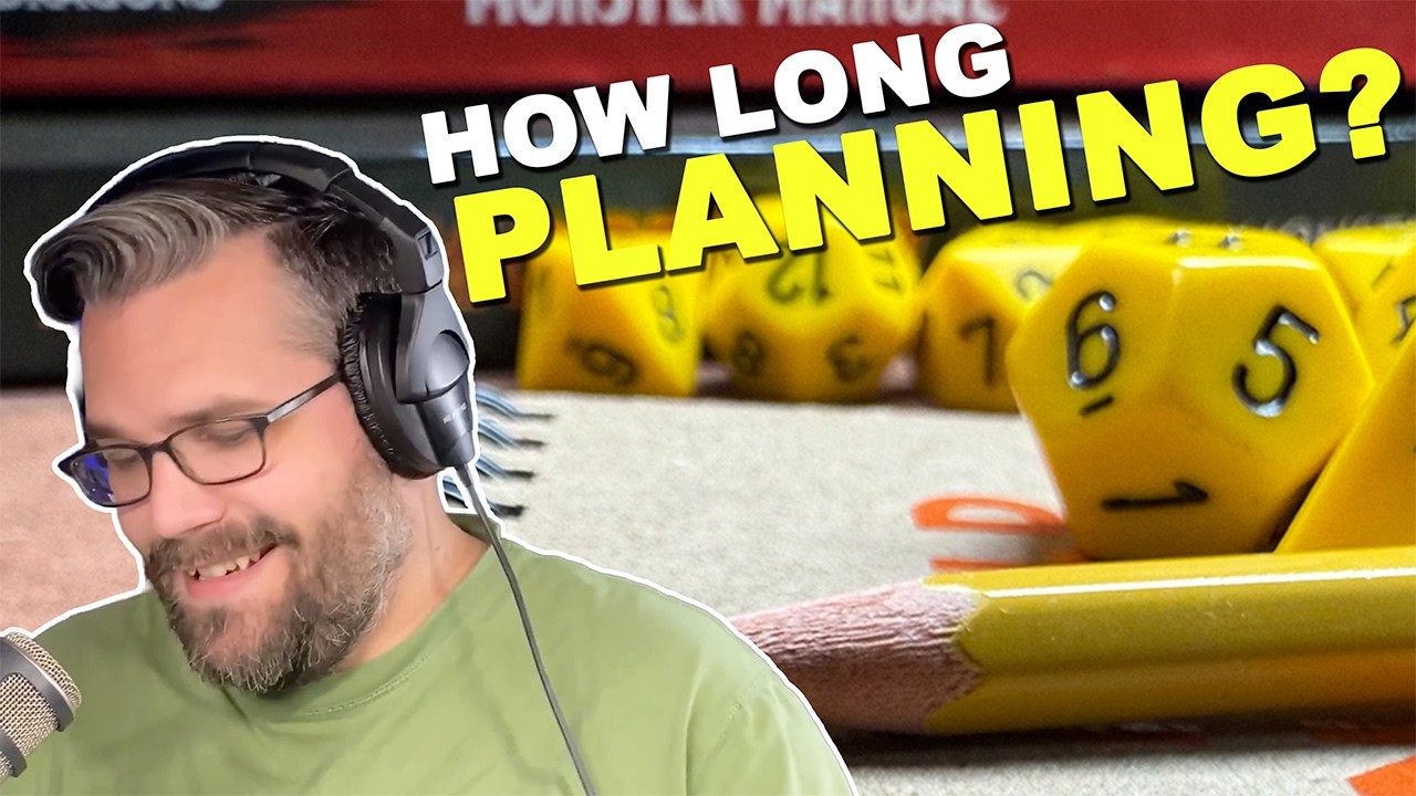 How long does planning a session take you?