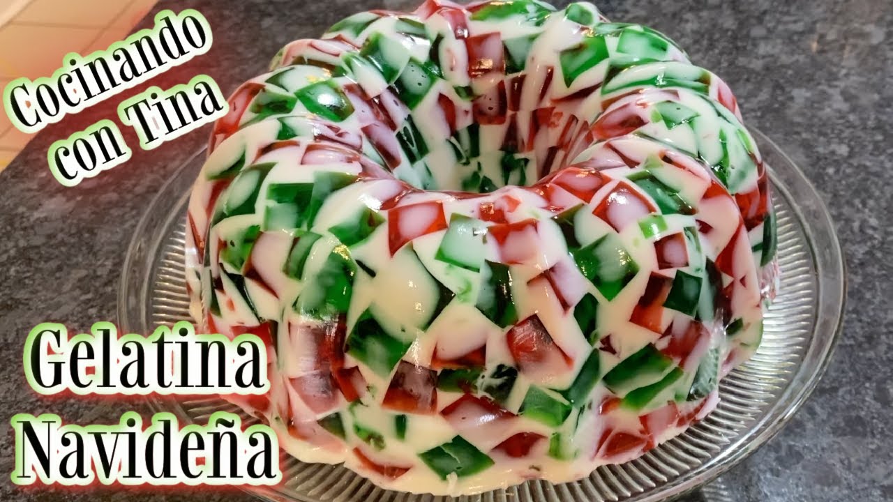 GELATINA TRICOLOR MOSAICO PERFECTO