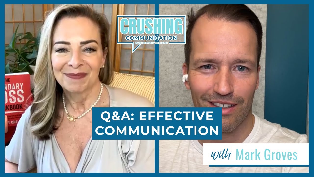 Getting Out of Defensiveness and Moving Into Effective Communication with Mark Groves - Terri Cole