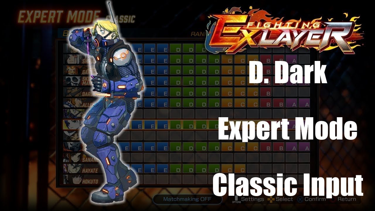 Fighting EX Layer Expert Mode : D.Dark ( With Hand Visuals )