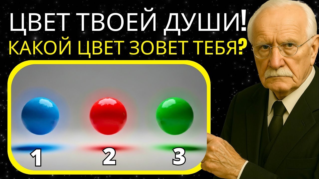 Тест ОДНОГО ЦВЕТА: то, что вас привлекает, раскрывает ваши эмоциональные потребности | Карл Юнг
