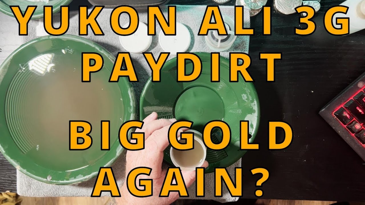 Yukon Ali 3 Gram Pay Dirt Gold Panning. Outstanding!!