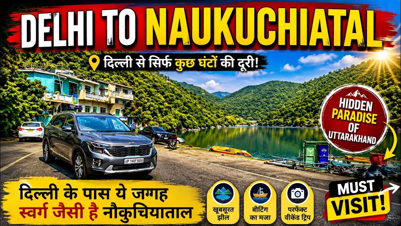 Delhi To Naukuchiatal Road Trip 2026 : Route, Road Conditions & Best Stops  | Travel Logs |
