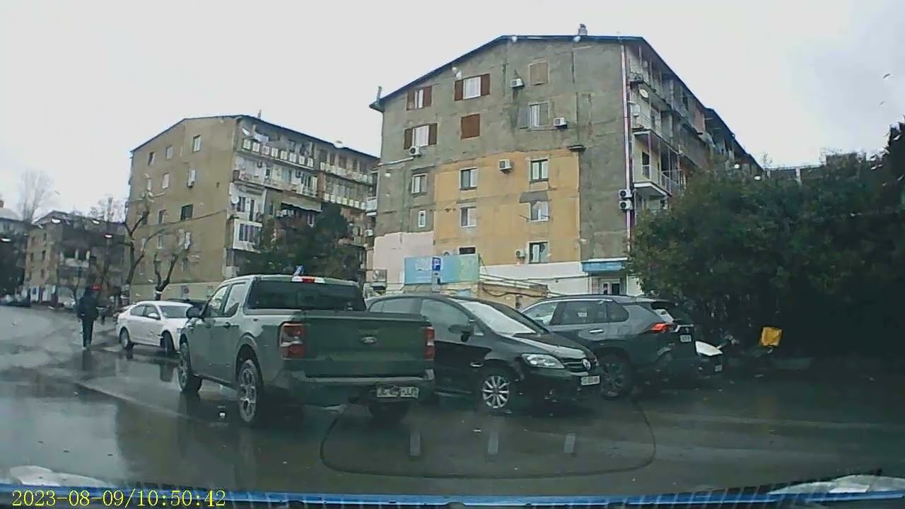 #43 Driving in Tbilisi 15.03.26 rainy day