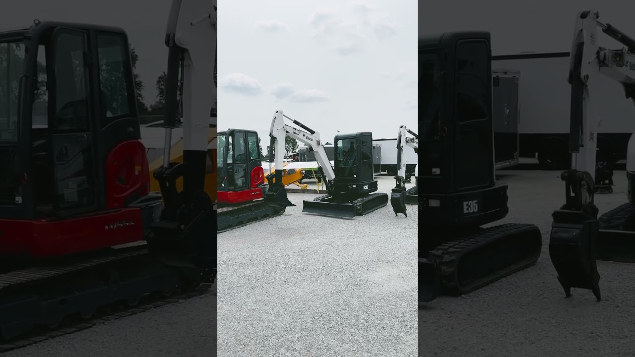 Bobcat E35, Mini Excavator, tag  29611, lot #4306