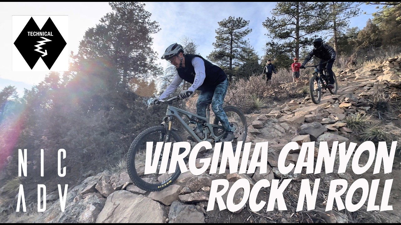 Virginia Canyon Mountain Bike Park | Rock N' Roll Trail Tour