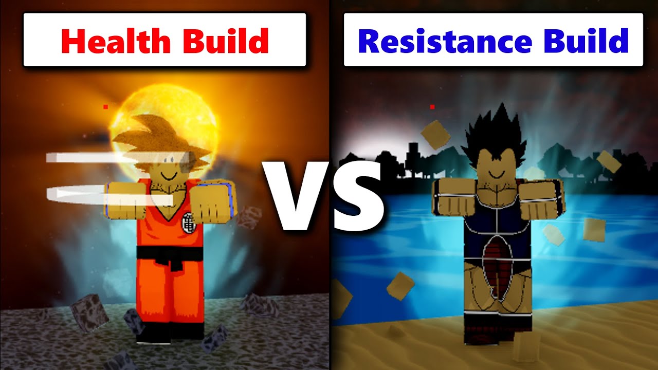 Resistance Build VS Health Build | DBZ Final Stand