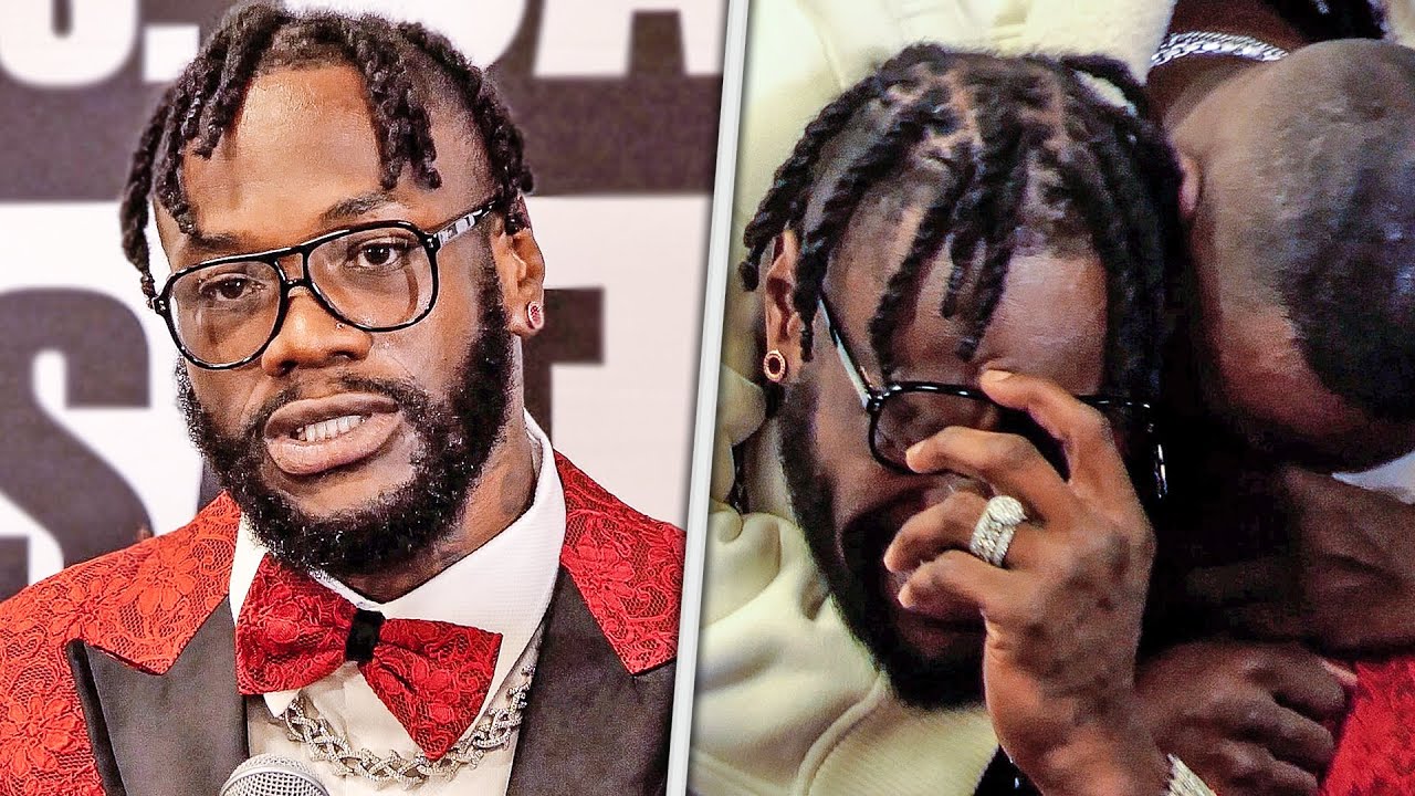 BRONZE BOMBER CRYS !! Deontay Wilder | POST FIGHT PRESS CONFERENCE vs Robert Helenius | EMOTIONAL