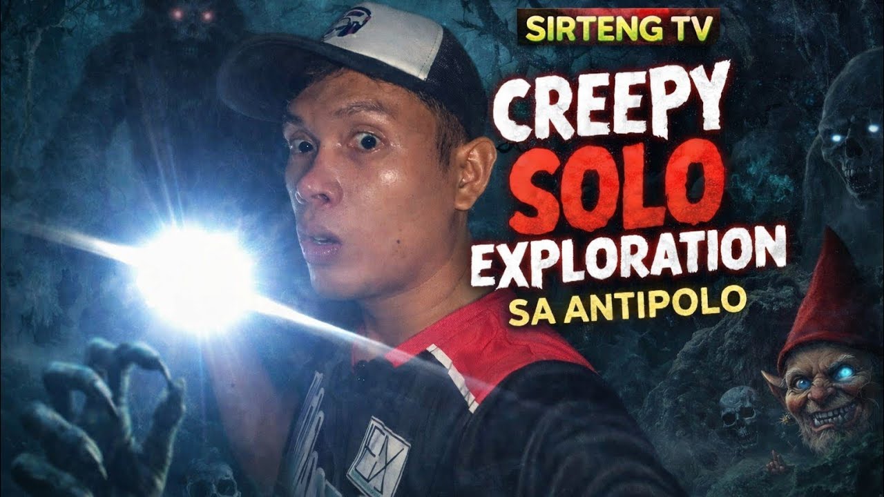 CREEPY SOLO EXPLORATION sa Antipolo | May KAPRE ba Talaga?!#fyptrend #horror #viral #adventure 