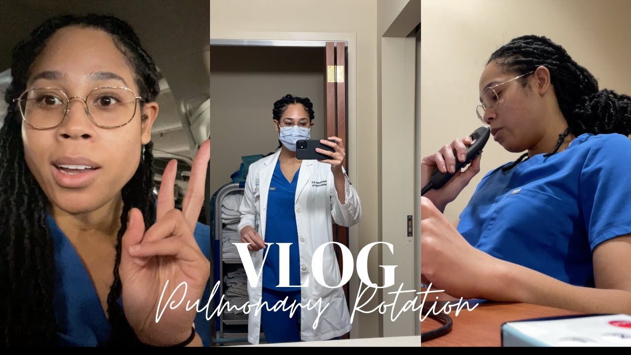 VLOG | Internal Medicine Resident | A Day in my Pulmonary Rotation