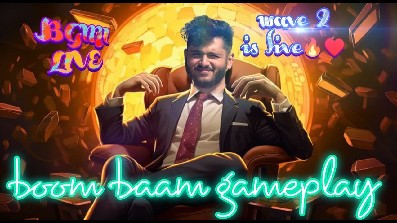 Aj clutch Pai clutch honge !!! 🔥Wave 2 is live in #bgmi with face cam ♥️