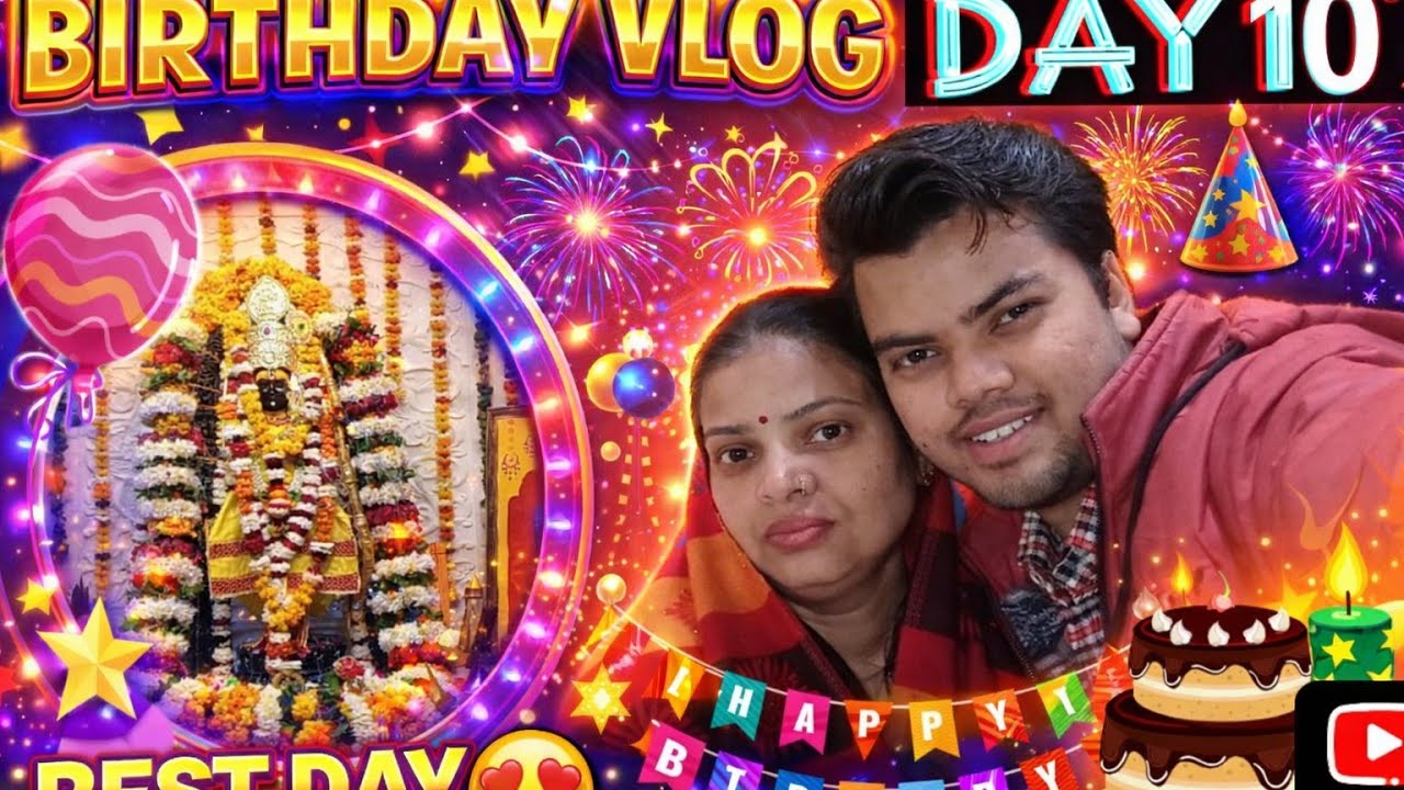 DAY 10 || Birthday Vlog 🎂“FAMILY LOVE ❤️”  | Simple Family Celebration | Daily Vlog India 