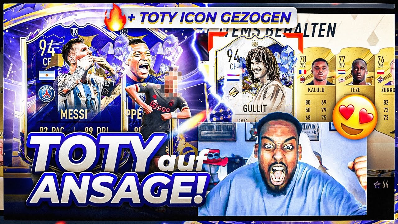 😱OMG!! TOTY AUF ANSAGE GEZOGEN💙+ TOTY ICON GEZOGEN FAIL😂| FIFA 23
