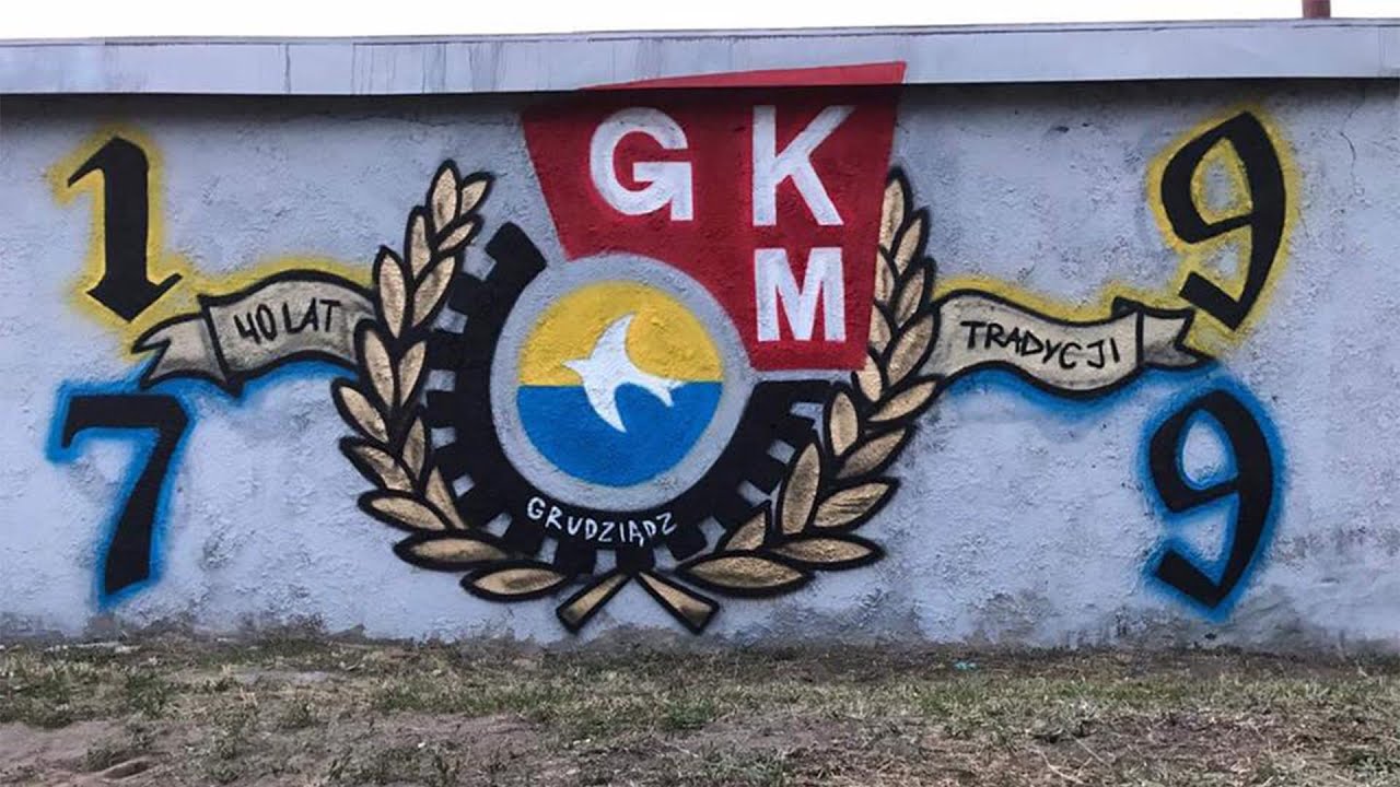 Kibicowskie Graffiti -  GKM Grudziądz