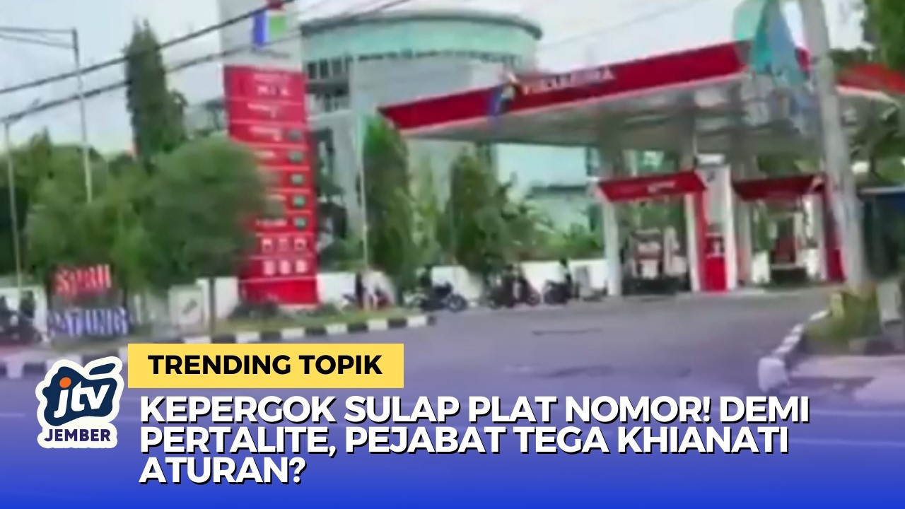 Hukum Tumpul ke Atas? Mobil Dinas Ganti Plat di SPBU Tuban Hanya Ditegur Lisan