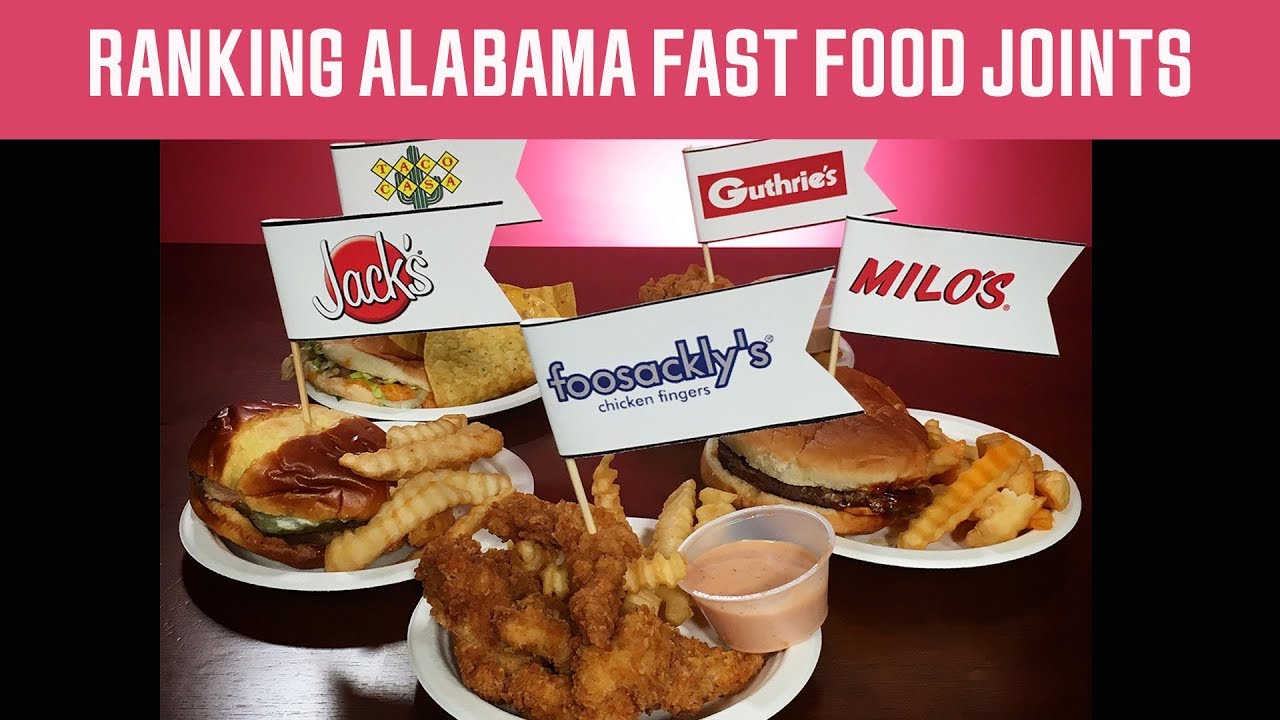 Ranking Alabama Based Fast Food Joints | Bless Your Rank | This is Alabma