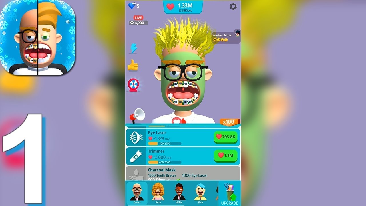 Idle Makeover - Gameplay Walkthrough Part 1 (Android, iOS Gameplay)