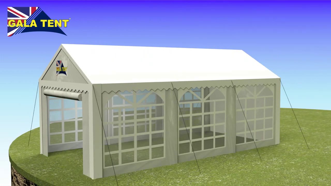 Enhance Your Events with the 4m x 6m Gala Tent Elite PVC Marquee | Versatile Outdoor Shelter