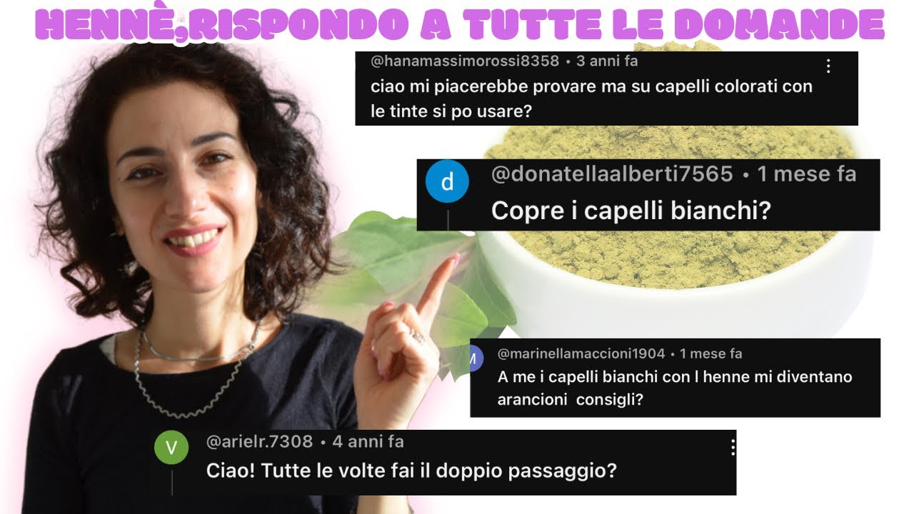 L&rsquo;HENN&Egrave; COPRE I CAPELLI BIANCHI? SI PU&Ograve; USARE SUI CAPELLI TINTI?
