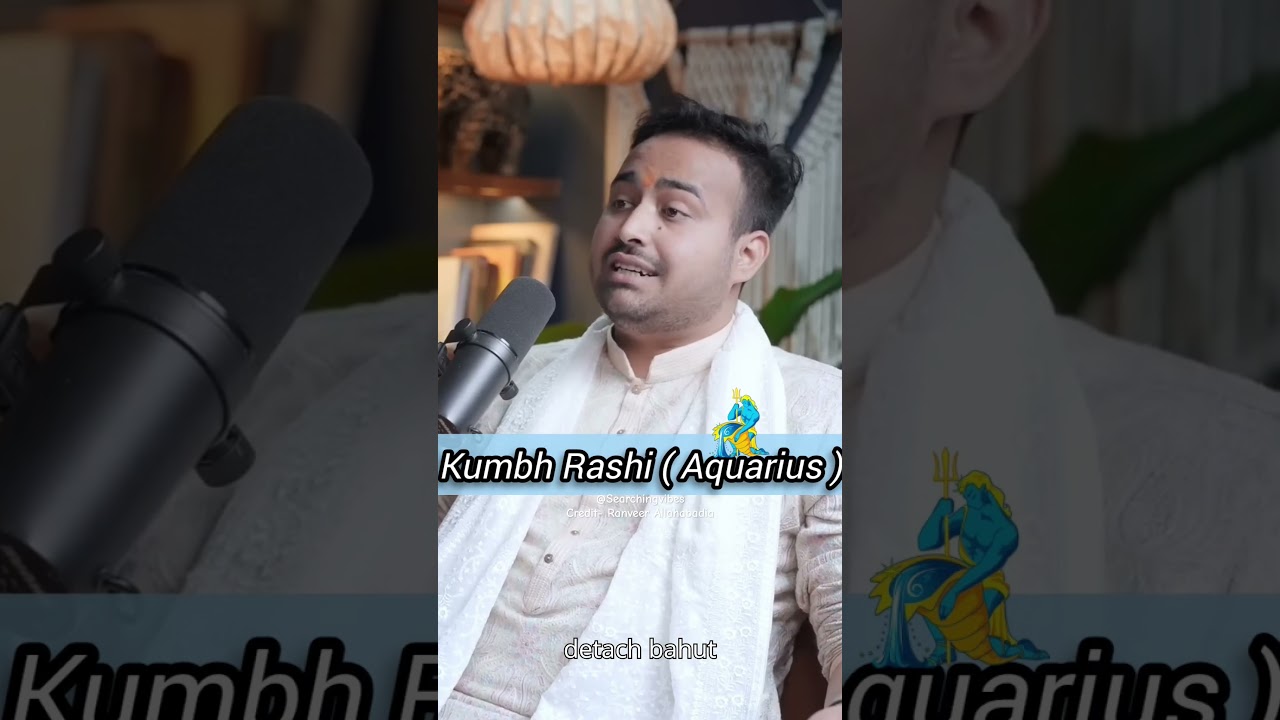 What Astrologer says about Kumbh Rashi ♒|Arun pandit about Aquarius|Credit-@RanveerAllahbadia #astro