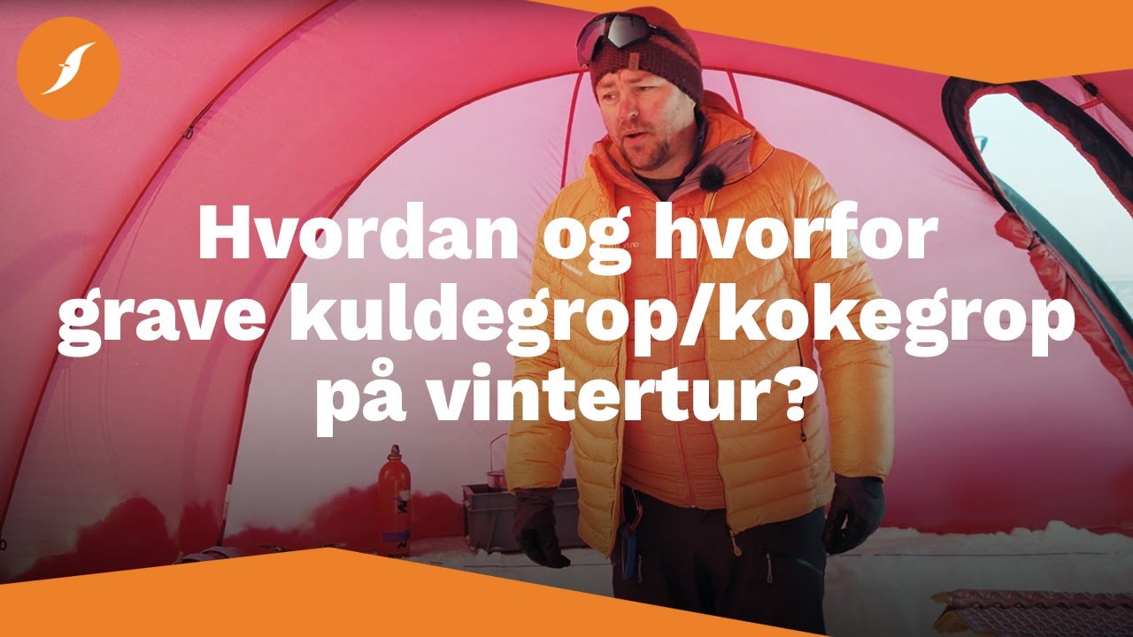 Hvordan og hvorfor grave kuldegrop / kokegrop p&aring; vintertur? | Fjellsportno