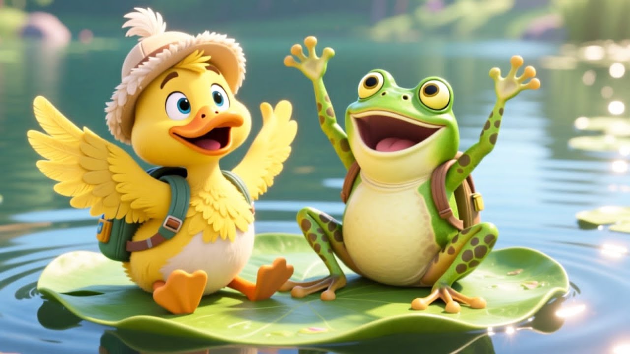 Kids Mystery Story | Quack Quack ABC Song | The Lost Lily Pad Adventure 🐸