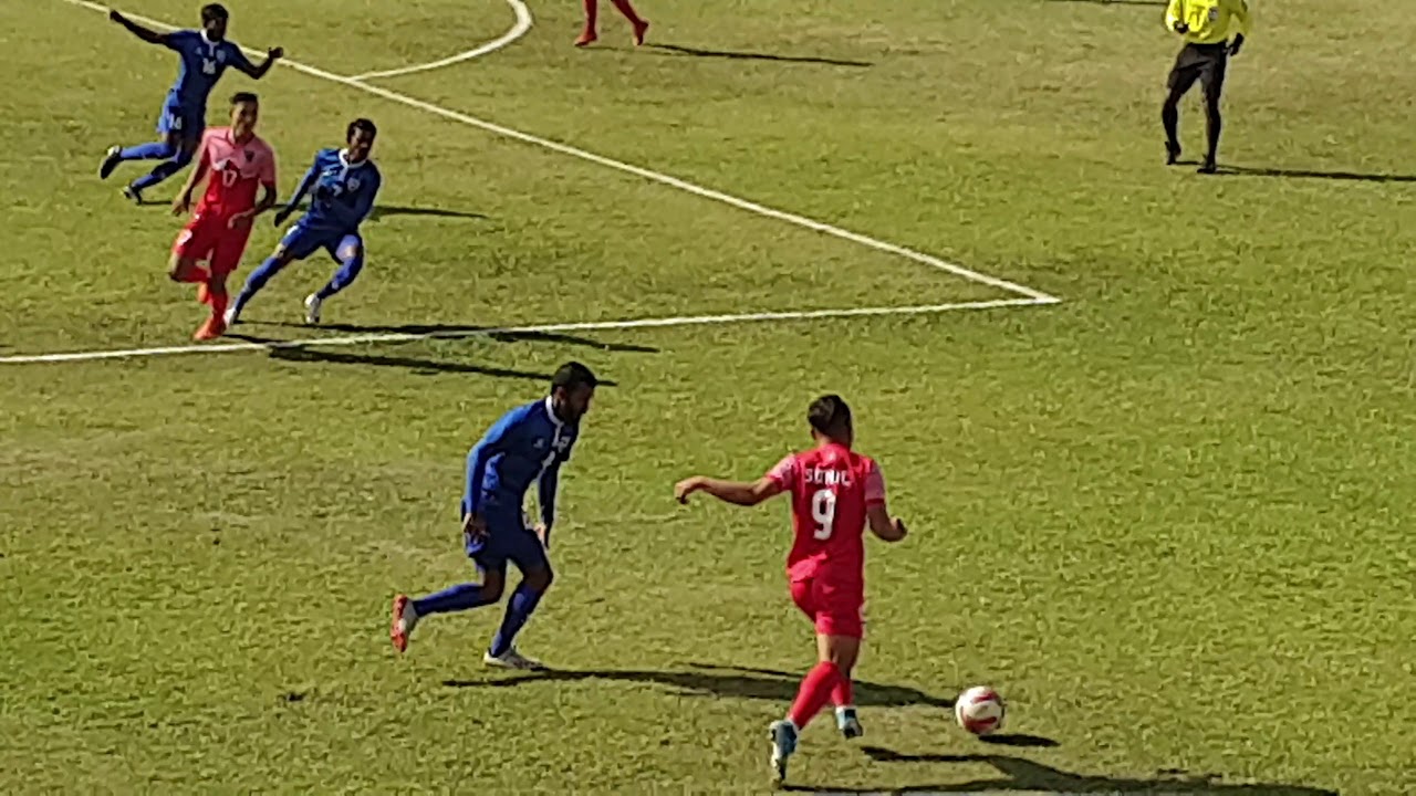 Sunil Bal Nepalese Football player Skill against Maldives