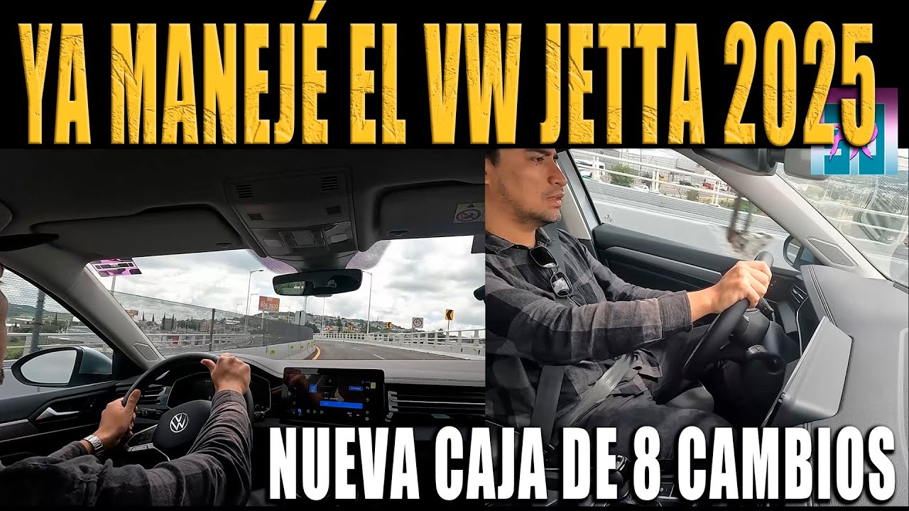 MANEJANDO VW JETTA 2025 🔴 NUEVA CAJA DE 8 CAMBIOS
