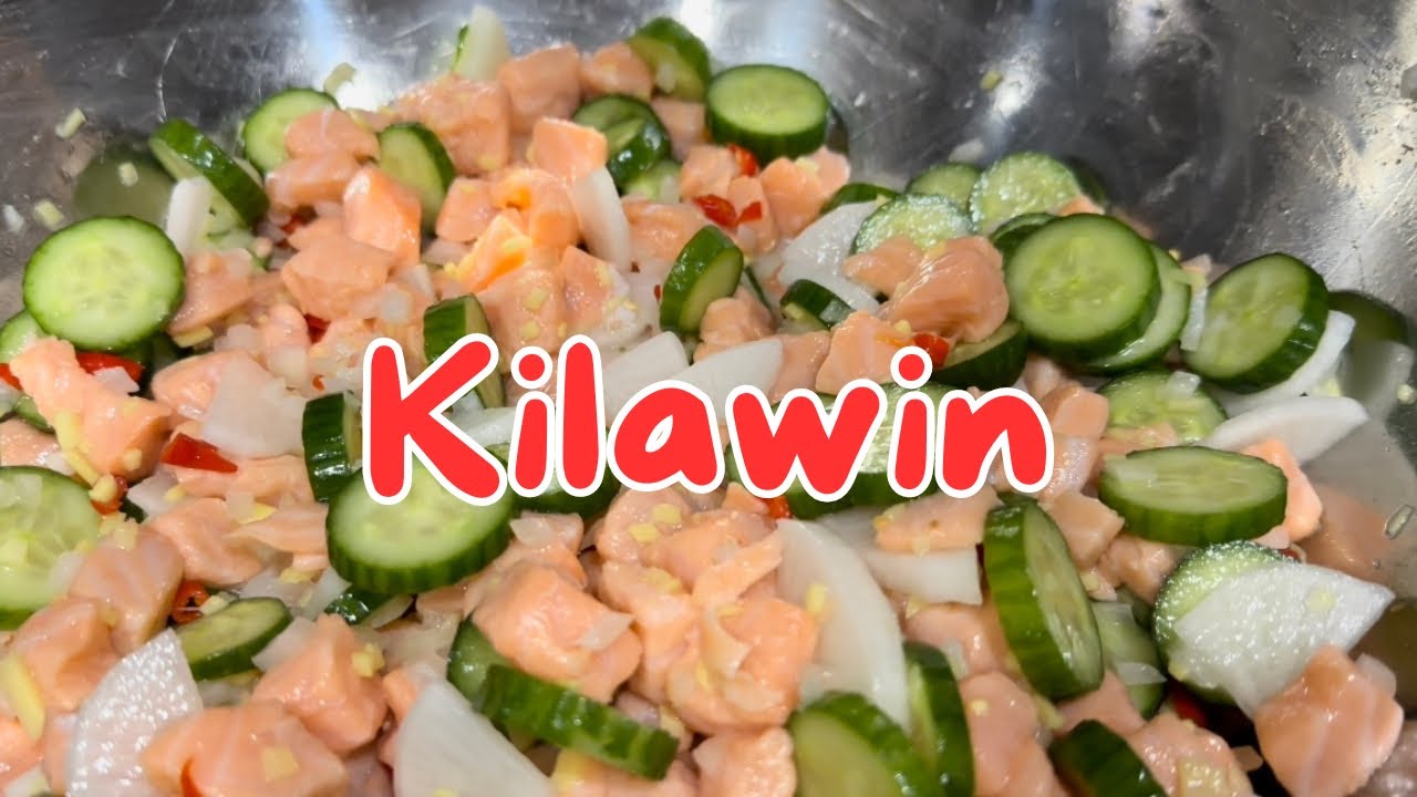 KILAWIN NA SALMON | KINILAW | CEVICHE