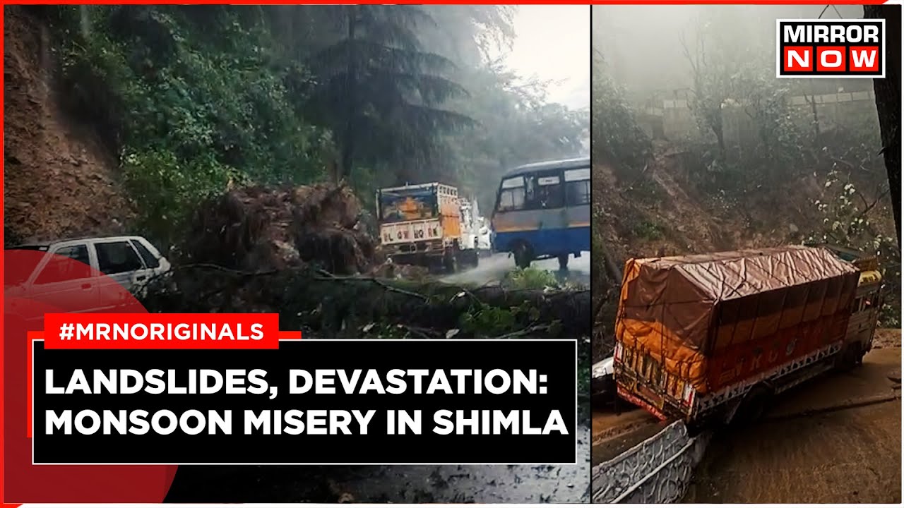 Himachal Pradesh News | Heavy Rains Trigger Landslides In Shimla | Himachal Flood | Latest News