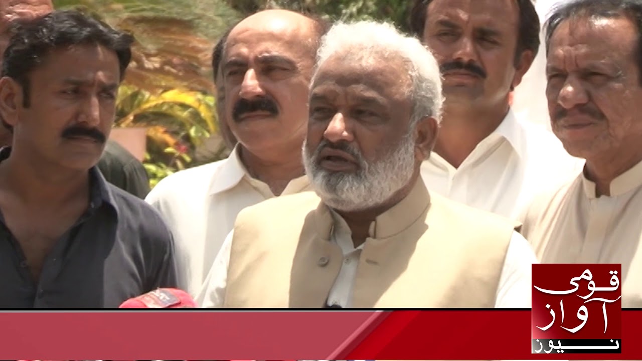 Arbab Ghulam Rahim Talk to media in sindh assembly