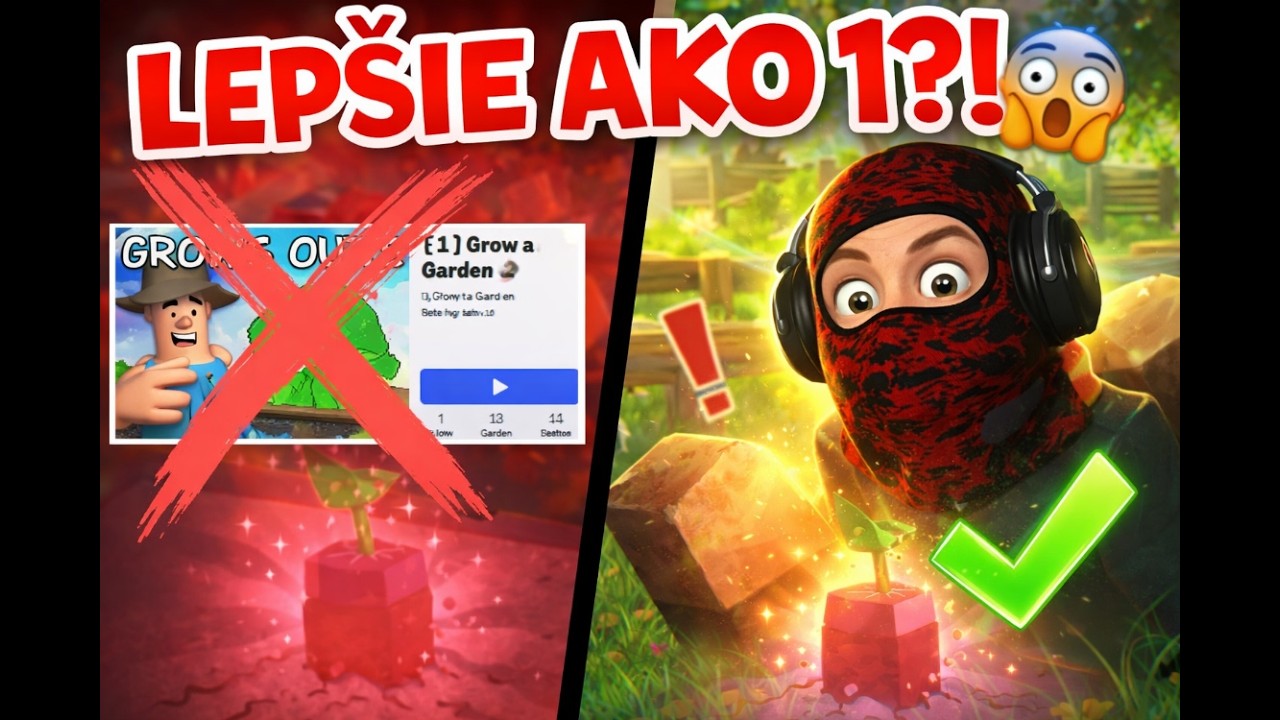 GROW GARDEN 2 JE TU!! 😱 Je lepšia ako 1?! | Roblox #14