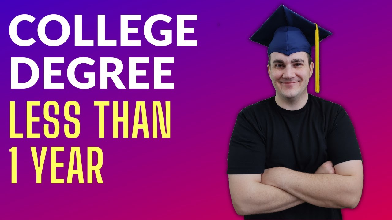 College Degree in Less than 1 Year | Can YOU Do It?