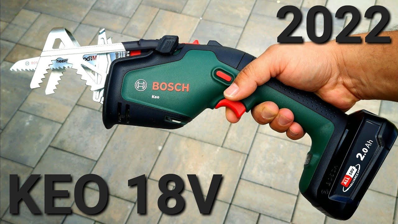 Аккумуляторная бензопила Bosch KEO 18V для домашних мастеров и садоводов. Мощность Для  ALLIANCE.
