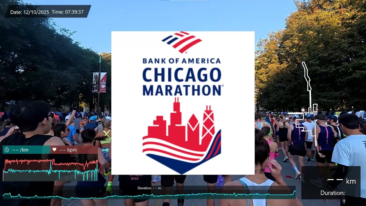 Chicago Marathon 2025 POV ⭐ | 🏃‍♂️ 42K Full Race ⌚ 3:31:49 | ชิคาโกมาราธอน 🇺🇸 #PovRunning #FullRace