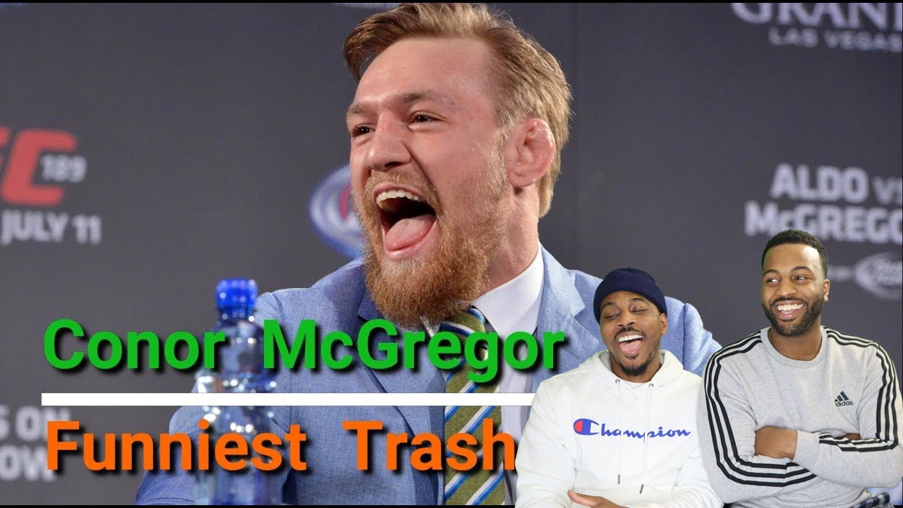 ЭТОТ ПАРЕНЬ УМОРИТЕЛЬНЫЙ😂😂... Самые смешные высказывания Конора Макгрегора (РЕАКЦИЯ)