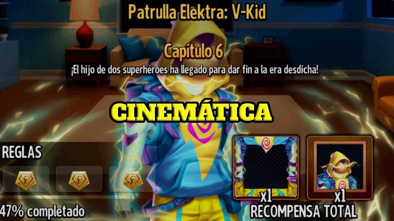 Saga de Era - V-KID (Cinemática) Voltaik es Papa!  Monster Legends