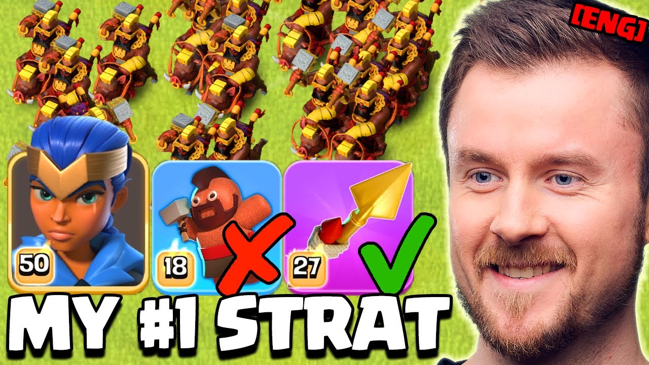 My ABSOLUTE Favorite Strategy - Super Hog Riders in Clash of Clans