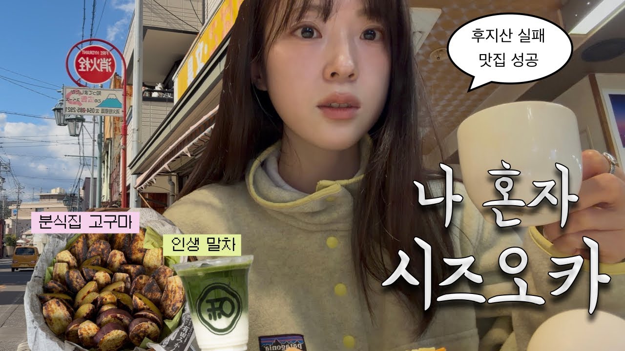 혼자 떠난 시즈오카 여행 EP.1 후지산 안 보이는 날 희망편｜시내 맛집, 쇼핑, 카페 추천