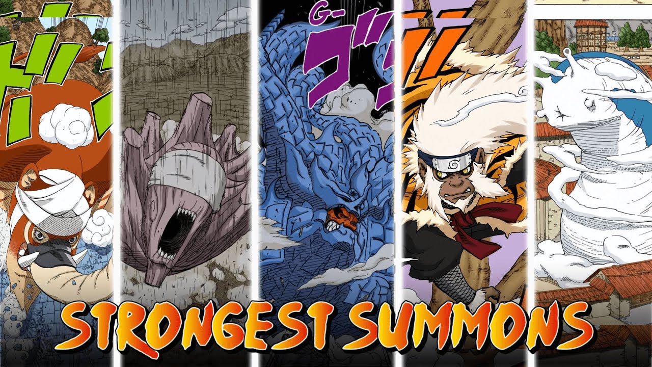 Every Summoned Creature Ranked by Power in Naruto in 21 Minutes