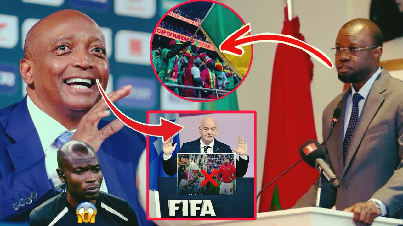 🚨Scandale😱Finale Sénégal Maroc la FIFA se lave les mains,Sonko LIBÈRE les supporters,la CAF réagit…