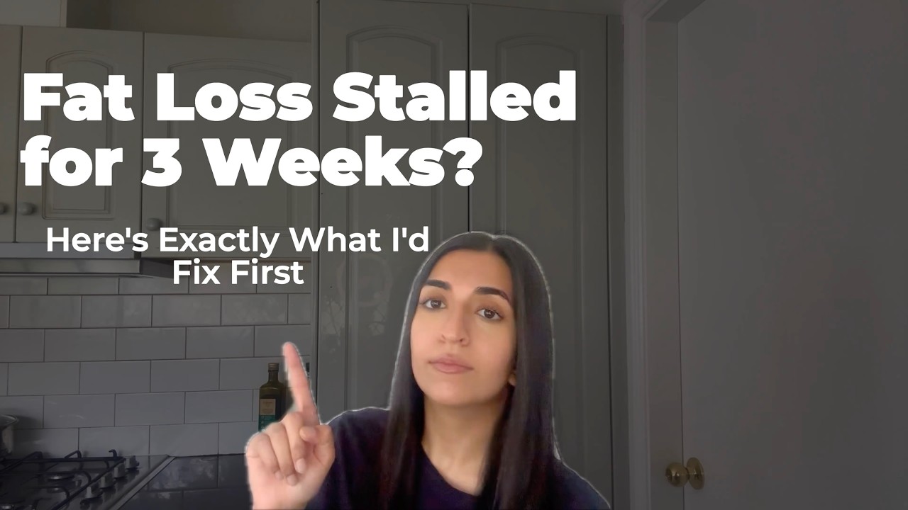 Fat Loss Stalled for 3 Weeks? Here's Exactly What I'd Fix First