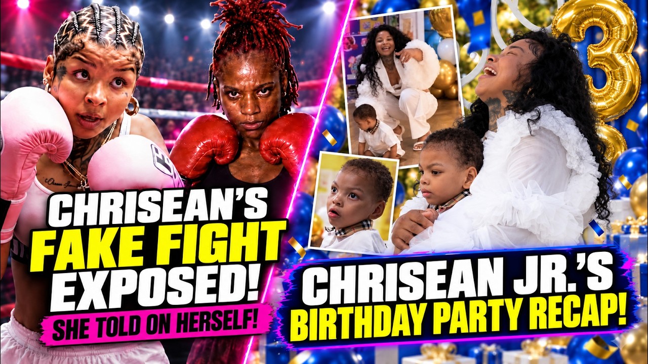 Chrisean&rsquo;s FAKE Fight EXPOSED?! Junior&rsquo;s Birthday Party Takes an EMOTIONAL Turn 👀☕️