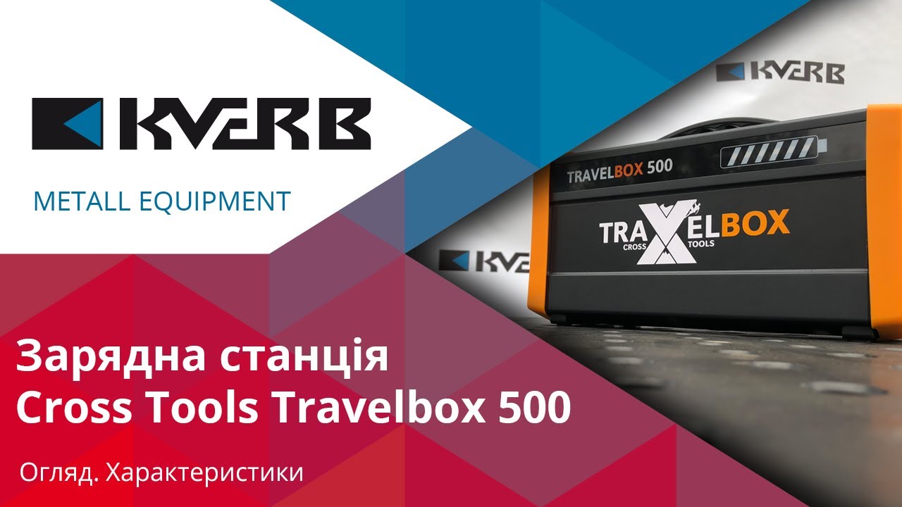 Зарядна станція Cross Tools Travelbox 500 / Військовий PowerBank / PowerBank для дому