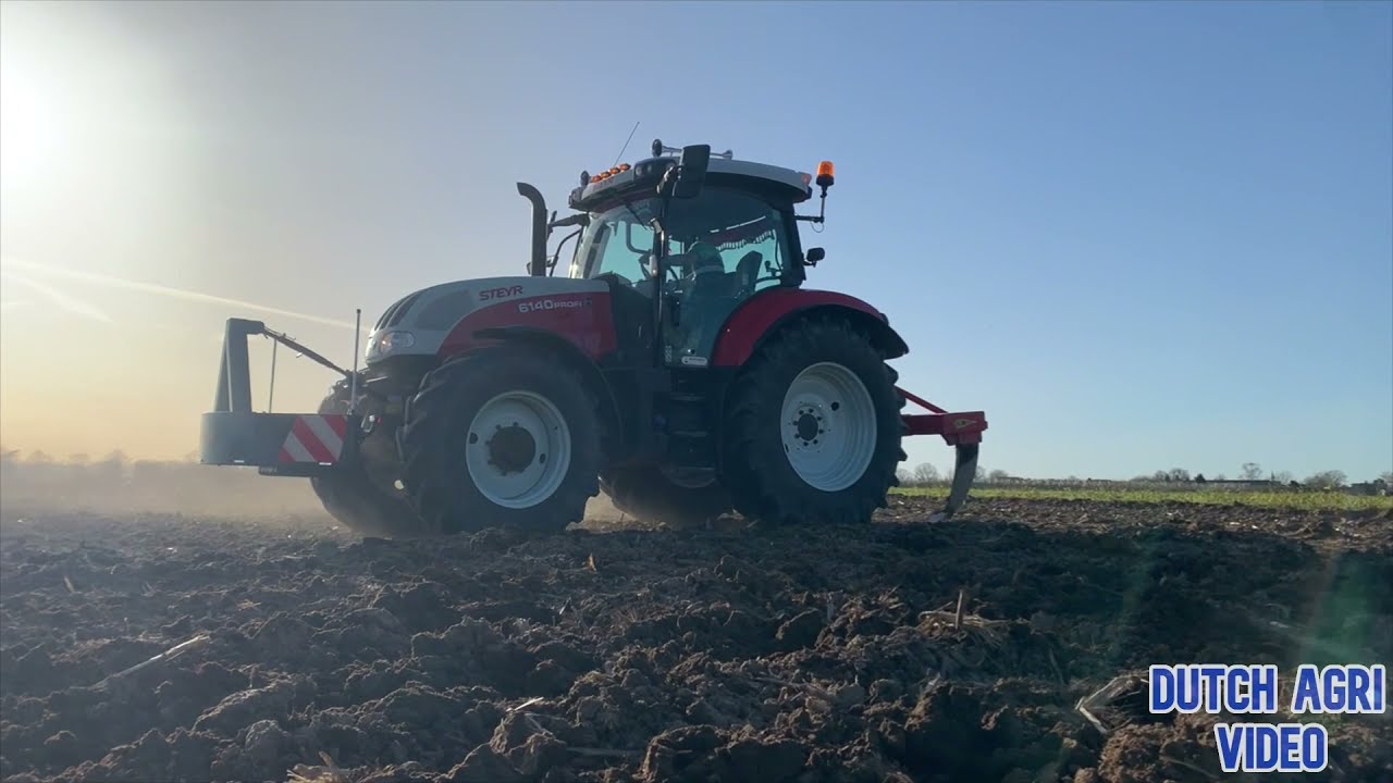 Steyr 6140 profi | wifo diepwoeler | akkebouwbedrijf R Gerrits |