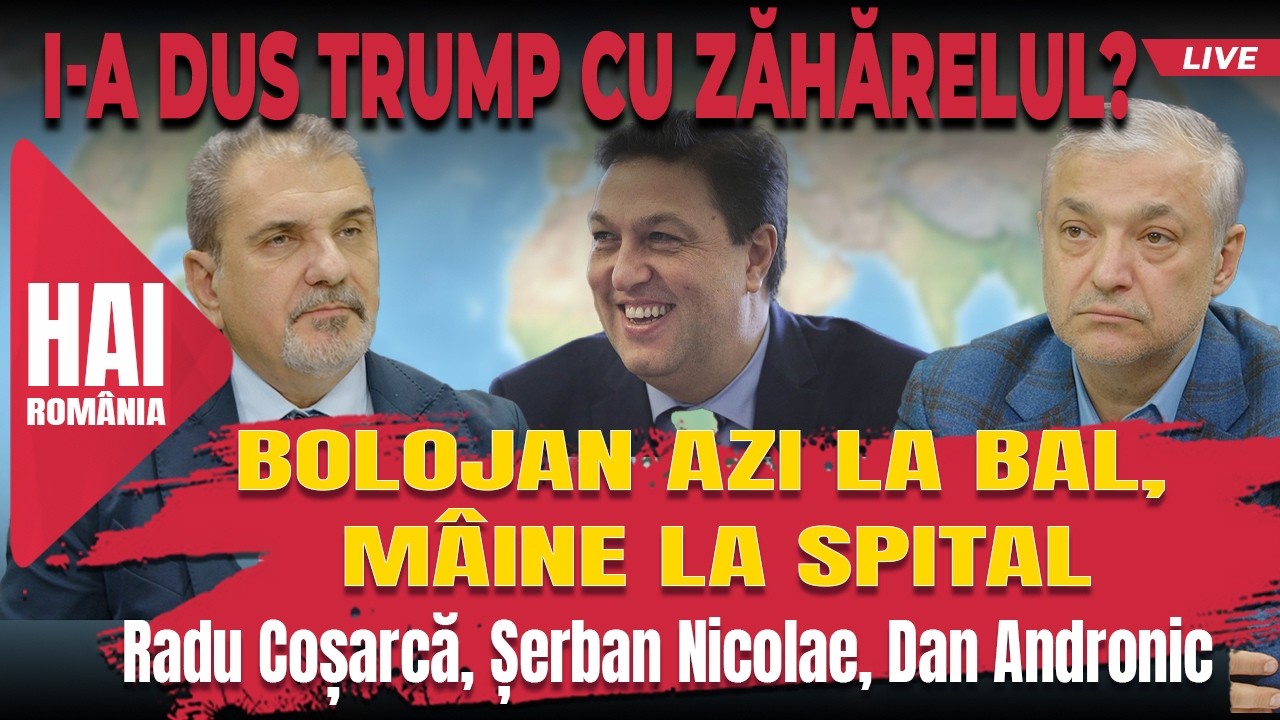 Bolojan azi la bal, mâine la spital