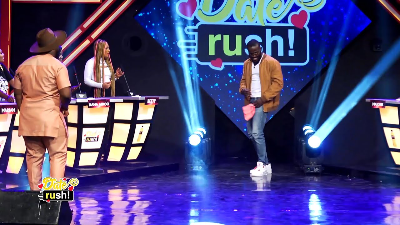 #DateRush S6 EP7: Kobby comes up next on stage. Is he getting a date?