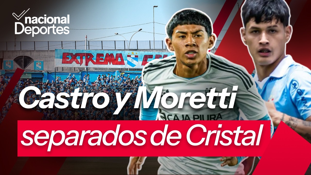 Moretti y Castro separados de Sporting Cristal tras polémico video