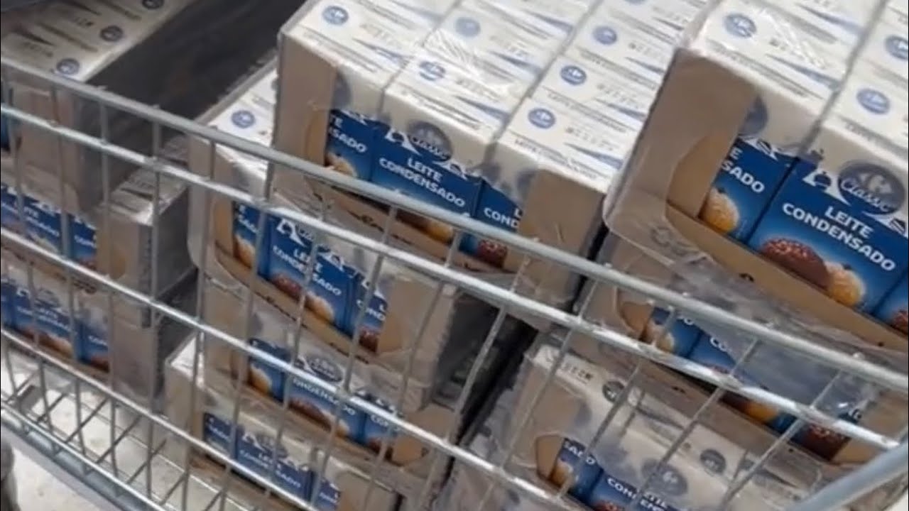 LEVOU 600 LEITES CONDENSADOS. SERA QUE PODE?