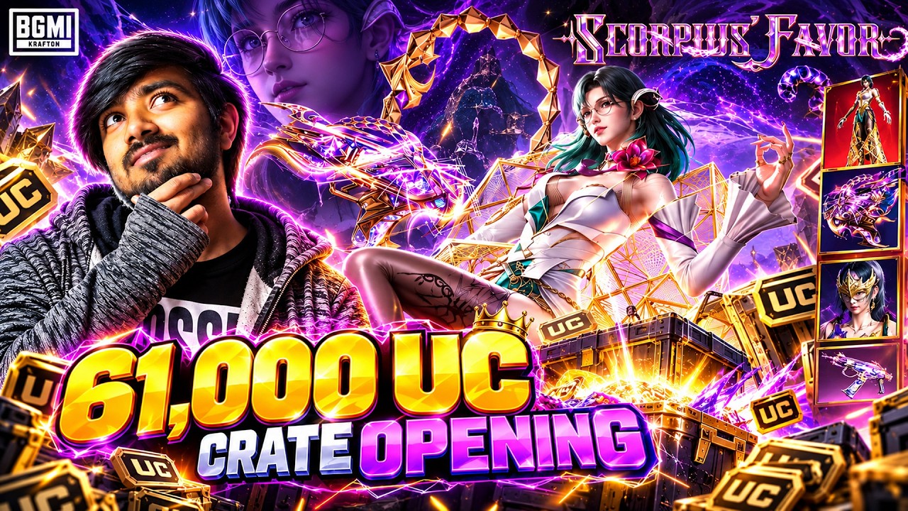😱 OMG !! NEW HONOR SPIN WITH LEVEL 8 DUAL FORM UZI LUCKIEST CRATE OPENING IN BGMI - PART 1